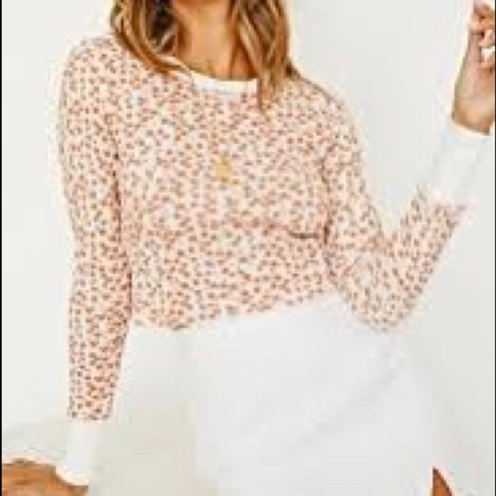 Vintage Collection Knit Top / Floral